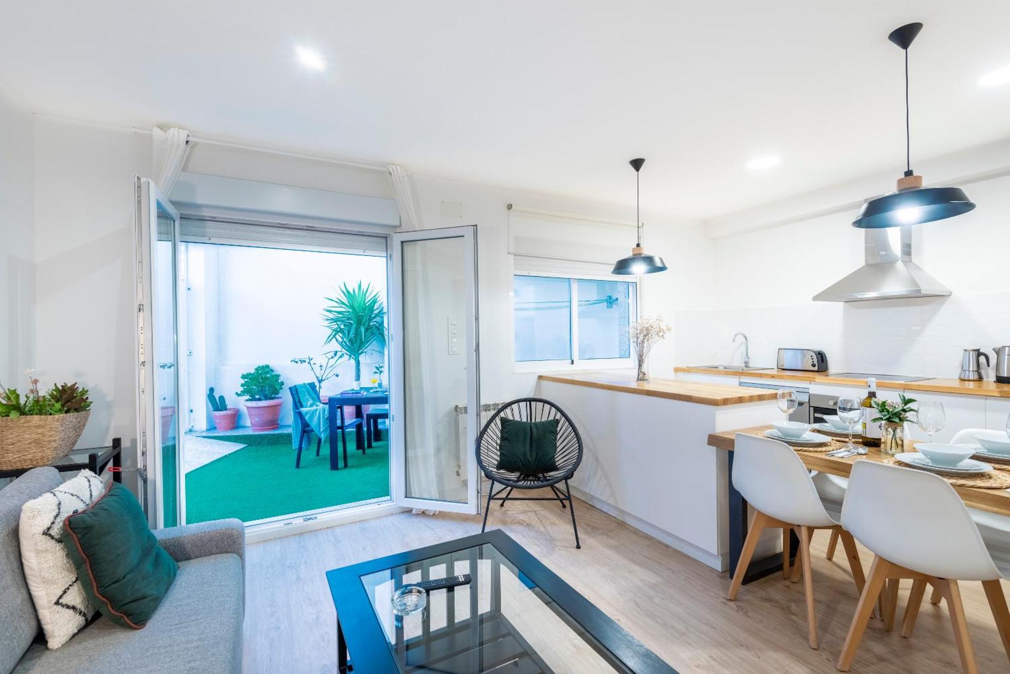 Apartamento A 140 M Playa Canelinas- 2 Habit. 4-6 Pax Sanxenxo Esterno foto