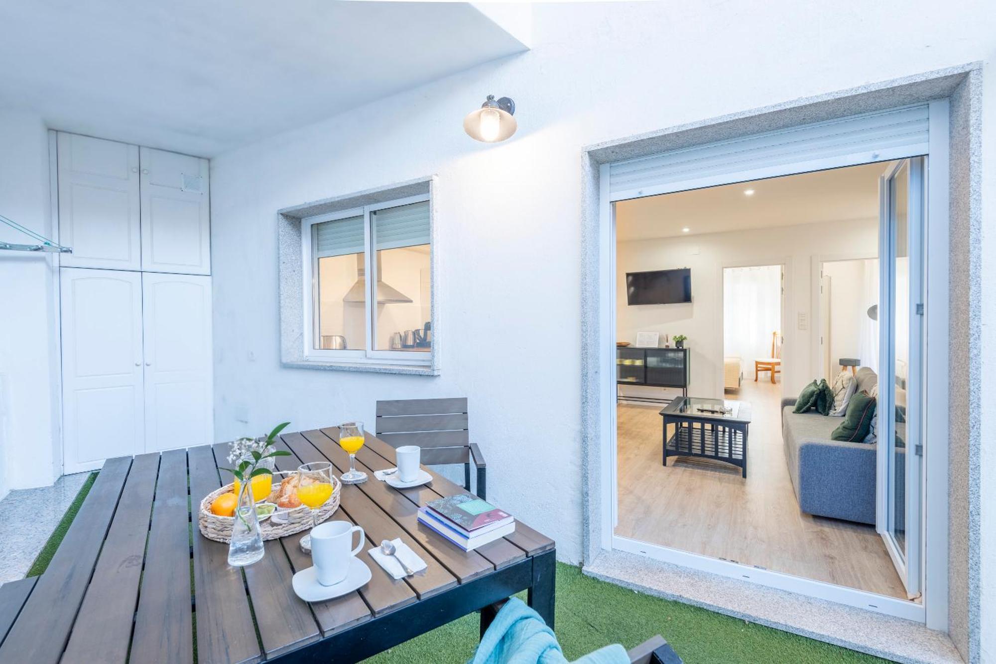 Apartamento A 140 M Playa Canelinas- 2 Habit. 4-6 Pax Sanxenxo Esterno foto